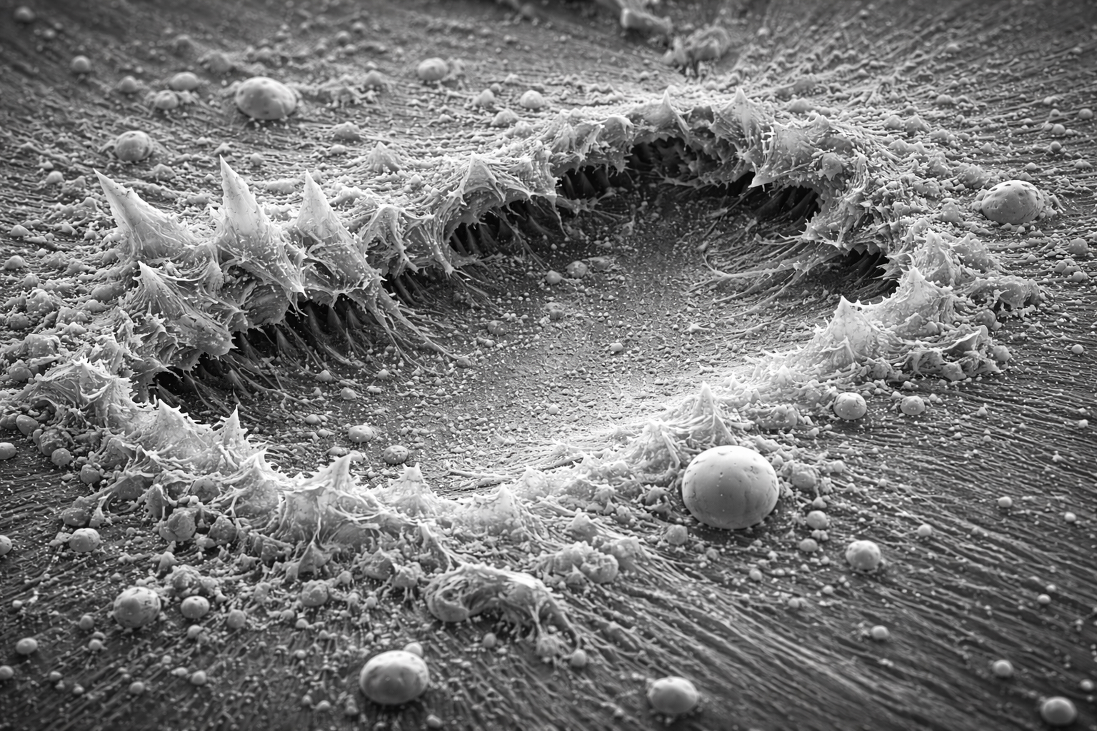 SEM-Image-AI-generated-laser-surface-processing